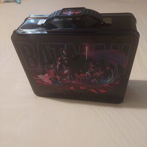 Batman Team-Up Metal‎ Tin Lunch Box Kids Carry Case Collectible DC Comics